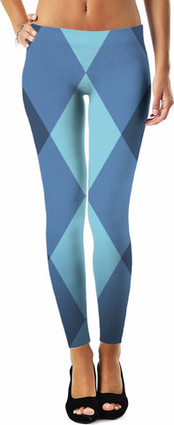 Just Chillin' Argyle Style Leggings