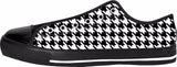 Houndstooth Sneaking Up Sneakers