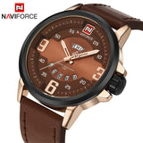 New Luxury Men's Leather Sports Watch