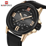 New Luxury Men's Leather Sports Watch