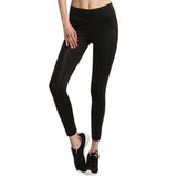 Athleisure Womens Black Leggings